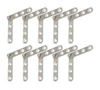 TOMETURE 10pcs Stainless Steel 360 Degree Rotating Pivot Hinges for Cabinet Doors and Windows, Rust Resistant and Break Resistant, Suitable for Space or Place that is Needed