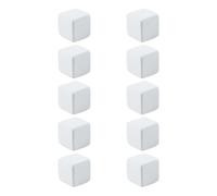 TOMETURE 10pcs Turtle Calcium Mineral Block Reptile Mineral Calcium Cube for Reptile and Gecko Daily Feeding Adding into Food