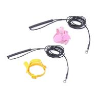 TOMETURE 1pc Adjustable Pink Parrot Flying Harness with Angel Wings Ultra-light Elastic Bird Leash for Outdoor Flight and Safe Traction Strap for Pet Birds