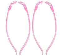 TOMETURE 2 Pairs Glasses Arms Replacement Silicone Eyeglass Temple Tips Lightweight Anti-Slip Glasses Legs for Suitable for School and Everyday Wear