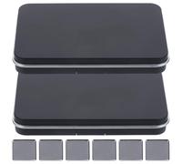 TOMETURE 2 Sets Empty Lipstick Palette with Magnetic as Material, Portable and Refillable DIY Eyeshadow Tray for Travel and Display, Household Eyeshadow Tray Suitable for Girlfriend or Wife