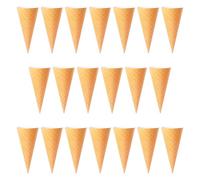 TOMETURE 20 Sheets Flower Bouquet Wrapping Paper, Ice Cream Cone Shaped, Floral Wrap Packaging Paper, Floral Cones for Wedding Mother'S Day Anniversary DIY Crafts