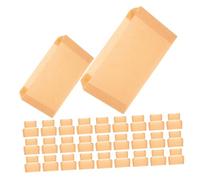 TOMETURE 200pcs Disposable Non-Stick Brown Parchment Paper Loaf Pan Liners for Baking Bread and Banana Cake, Multifunctional Use Paper Liners for Home Kitchen and Wedding Celebrations