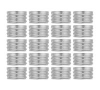 TOMETURE 20pcs Lamp Shade Adapter Ring - E40 to E27 Light Socket Converter - Lamp Base Socket Connector Holder LED Bulb Base Fixture