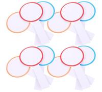 TOMETURE 20pcs Mini Handheld Dry Erase Board White Marker Reusable Lightweight Scoreboard for General Ball Games and Presentation Supplies, Small Erasable Classroom Whiteboard