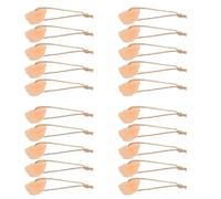 TOMETURE 20pcs Natural Mineral Salt Lick Blocks with Hanging Rope for Small Animals Crystal Salt Bricks for Hamsters Rabbits Alpacas Goats Supports Health Enhancements Hair Gloss