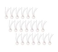 TOMETURE 20pcs Pole Self-excited Piezo Buzzer for Guitars Drums Microphones Ceramic Trigger Buzzer with Wires Piezoelectric Ceramic Disc for Musical Instruments Random Color