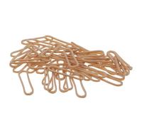 TOMETURE 250pcs High Temperature Resistant Rubber Bands 220℃ Heat Resistant Heavy Duty Elastic Rubber Bands for Lab Vials and Glassware Securely Hold Test Tubes in Scientific Projects