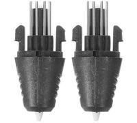 TOMETURE 2pcs 3d Printing Pen Heads Accessories for 5v and 12v Models, Plastic Material with Convenient Installation and Reliable Performance, for Artists and Art Projects