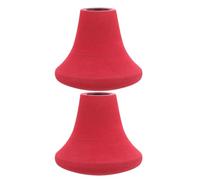 TOMETURE 2pcs Fishing Rod Butt Cushion - Spherical EVA Practical Fishing Rod Support - Salt Water Resistant & Non Slip Drift Pole Holder Cap