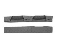 TOMETURE 2Pcs Hard Hat Thermal Liner Sweatbands Faux Leather Sponge Helmet Sweatband with Secure Attachment Prevents Sweat from Entering The Eyes Fashion Simplicity Style for Safety Helmet