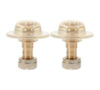 TOMETURE 2pcs Inflatable Life Jacket Valve Core Replacement 3/8" Sturdy Safety Gear Inflation Valve For Floating Device Emergency Life Jackets Vest