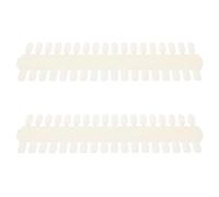 TOMETURE 2pcs Nail Colour Display Plastic Boards with 72 Nail Art Tips DIY Training and Enhancing Work Efficiency and Color Card Tray for Professional Use
