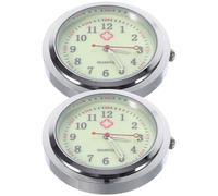 TOMETURE 2pcs Nurses Fob Watch Pocket Watch Dial Supplies with Quartz Glass for Manual DIY Concise and Generous Design Accessories