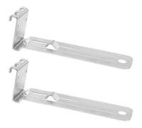 TOMETURE 2pcs Siding Tools Siding Clips Stainless Steel 5/16 Inch Silver Gauge Wall Paneling Project Professional Tool Kit