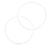 TOMETURE 2pcs Silicone Sealing Rings for Blender Replacement Parts, Sturdy Gasket Sealing Rings with 2l Square Lid Fit, for Kitchen and Dining Small Appliances