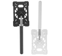 TOMETURE 2pcs Telescopic Card Holder Rod for Car Parking Convenient Vehicle Swiping Stick Flexible Badge Access Tool White and Black for Easy Toll Payment and Parking Card Retrieval