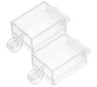 TOMETURE 2pcs Toggle Switch Cover with Adhesive Backing Waterproof Push Button Switch Protector for Industrial Equipment Boats Trucks Small Button Guard