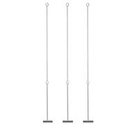 TOMETURE 3pcs Emergency Fire Call Point Hammer for Buttons - 12.99'' Break Glass Striker for Fire Extinguisher Box Activation Home Office Public Safety