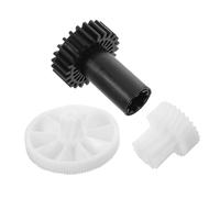 TOMETURE 3pcs Meat Grinder Gears Set 10/27, 8/24 9/104 Teeth Plastic Replacement Parts for Household Meat Grinding Machine Accessories Kitchen Repair Tools