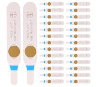 TOMETURE 40pcs Scratch Off Pregnancy Test Kit - Blue Prank Pregnancy Test Lottery Style Scratch Cards - Hilarious Baby Shower Game Supplies for Couples Parties