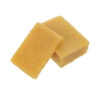 TOMETURE 4Pcs Art Rubber Eraser Painting Cleaner Watercolor Paint Cleaner Yellow Round Natural Rubber Elastic Wipe Board Eraser for Painting Use