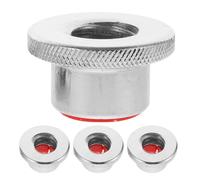 TOMETURE 4pcs Barbell Collars Steel Clamps, 25mm Weight Lifting Self-Locking Nut, Dumbbell Collars for Home Gym Barbell Dumbell Weight Lifting