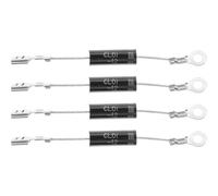 TOMETURE 4pcs High Voltage Rectifier Diode - Microwave Oven Home Cooking Appliance Part - Easy-to-Install Replacement Diode Rectifier Compatible with Microwave