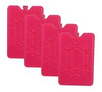 TOMETURE 4pcs Ice Packs for Coolers - Lunch Box Freezer Packs - 7oz 200 ML Slim Cooling Blocks Accessories for Summer Beach Camping Fishing Air Conditioner Fan