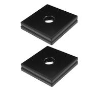 TOMETURE 4pcs Removable Outlet Cover Plates with Adhesive Wall Socket Cover Plate and Hole Design for Cable and Switch, Plastic Material with Easy Installation, Detachable Design