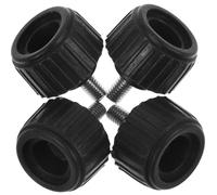 TOMETURE 4pcs Scale Feet Replacement for Platform Scale Rubber and Iron Material with Precision Production and Stable Characteristics