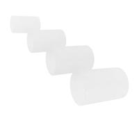 TOMETURE 4pcs Silicone Mold for Resin and Scented Candles Cylinder Shape with Smooth Surface and Easy Demolding, Classic Timeless Design for DIY Candle Making and Soap Crafting, Suitable