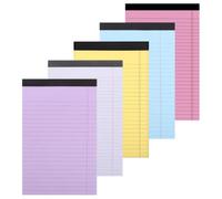TOMETURE 5 Pack X8 Note Pads A5 Paper Notepads for Academic Office Use