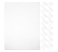 TOMETURE 50pcs Heavy Duty Clear Document Folders, L-Type Folder Plastic Paper Sleeves Copy Safe Project Pockets Fit for A4 Paper, for Home, Office, and School Use