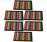 TOMETURE 6 Books of Pet Index Tabs Page Markers with Highlighting Strips for Concentration and Distraction Blocking, Lightweight Portable Sentence Markers for Reading and Study