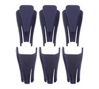 TOMETURE 6pcs Binder Opener for Loose Binding Spines Opening and Closing, Plastic Manual Binding Spine Opener for School Student Notebooks and Office Files
