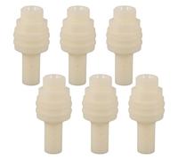 TOMETURE 6pcs Metal Fire Extinguisher Replacement Nozzles for Water-Based Spray Devices, 2l Capacity, Easy Installation, Multi-Functional Application Suitable for Office and Home Use