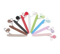 TOMETURE 9PCS Portable Ballpoint Pen: Short Pocket Click Nurses Pen - Small Office Compact Writing - Travel Size Clip On Stationery for Planners Notes Gifting