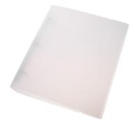 TOMETURE A4 Pp Binder Cover with 3 Ring Design and Refillable Plastic Shell for Flexible Organization and Visibility, Suitable for Office and Desktop Document Management