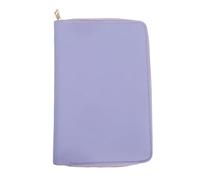 TOMETURE A6 Pu Refillable Budget Binder with 6 Ring Structure and Multiple Card Slots, Zipped Wallet Organizer for Cash and Receipts, Efficient Organization for Office and Home Use