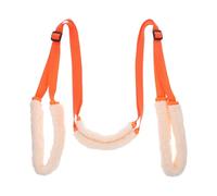 TOMETURE Adjustable Dog Back Leg Sling Harness for Small Dogs, Portable and Practical with Coral Fleece Material and Matching Handle, for Outdoor Rehabilitation and Puppy Training