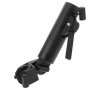TOMETURE Adjustable Golf Umbrella Clip with Compact Design and Portable Abs Material, Black Golf Push Cart Umbrella Holder Suitable for Environments and Golfing Conditions