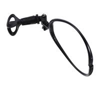 TOMETURE Adjustable Neck Microphone Support Lightweight Handsfree Mic Holder for Magicians and Various Outdoor Activities with Portable Design