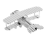 TOMETURE Airplane Ornament Model Decorative Vintage Metal Plane Iron Or Sturdy Retro Design Collectible Aircraft for Living Room Study Room Home Décor