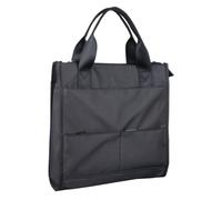 TOMETURE Back to School Business Bag for Men Large Capacity Briefcase with Comfortable Double Handle Polyester Cotton Material Practical Tote Bag for Business Travel and Office Use