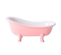 TOMETURE Bathtub Shaped Ceramic Serving Bowl for Salad and Dessert with Fine Workmanship, Elegant Design, for Bars and Parties, Creative and Beautiful Appearance Random Color