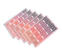 TOMETURE Bible Index Tabs Sunset Glow 5 Sheets 200x127mm for Study Bible with Pre-Printed Dividers for Men and Women