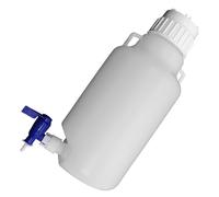 TOMETURE Break-resistant Dispenser Compact and Well Polished Design 5l Water Container with Spigot Made of Sturdy PE Material and Large Capacity Storage for School Use