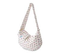 TOMETURE Breathable Pet Carrier Backpack for Small Dogs and Cats, Stylish Polyester Sling Bag Suitable for Spring and Summer Outings, Lightweight and Versatile Design for Pets to 6.5kg