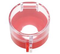 TOMETURE Button Protector Emergency Stop Button Guard Red Abs Cover Easy Installation Versatile Application Elegant Design Refined Appearance for Manufacturing Plants Wall Switch